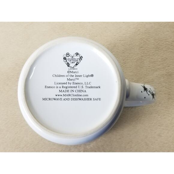 Marci Boss Coffee Mug Tea Cup 16oz Children Of The Inner Light Enesco Collector - Picture 13 of 15